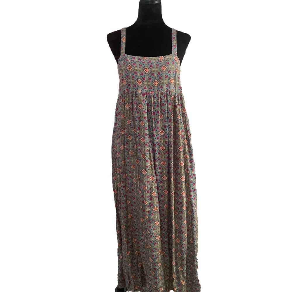 Natural Life Boho Maxi Dress with Side Slit